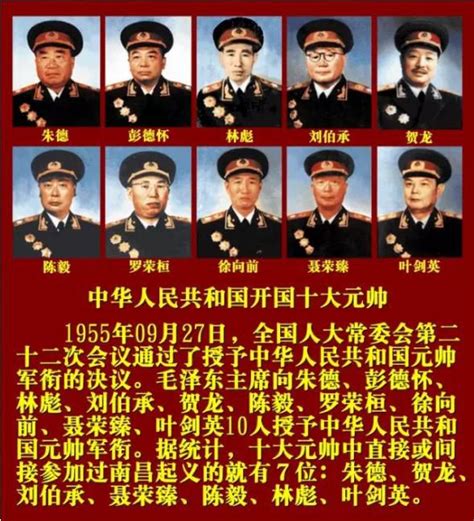 十大元帥十大將|中華人民共和國元帥(中國十大元帥):歷史淵源,官職,軍銜,評定歷史,。